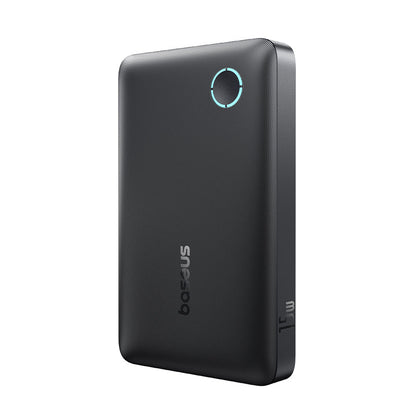 Baseus EnerFill FP11 Power Bank 10000mAh 15W Cosmic black angle view on white background