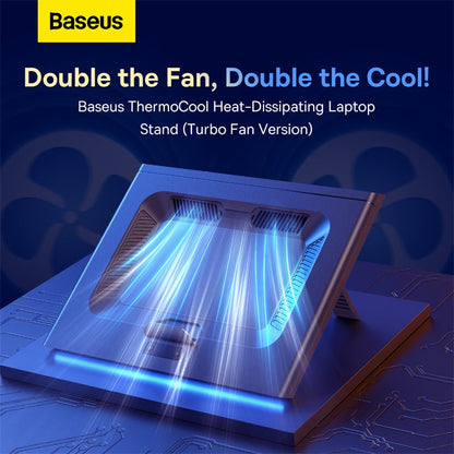 Baseus ThermoCool Heat-Dissipating Laptop Stand - Turbo Fan Version