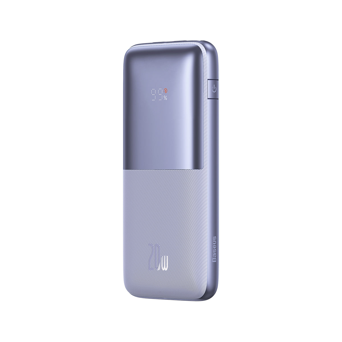 Baseus Bipow Pro Digital Display Fast Charge Power Bank 10000mAh 20W Portable electronic device with a visible brand logo on a white background