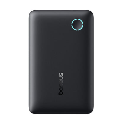 Baseus EnerFill FP11 Power Bank 10000mAh 15W Cosmic black front view on white background