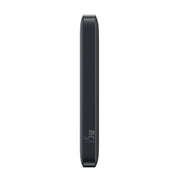 Baseus EnerFill FP11 Power Bank 10000mAh 15W Cosmic black side view on white background