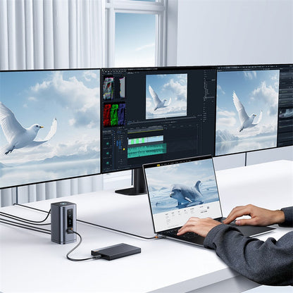 Spacemate Series 11-in-1 Type-C Docking Station 3