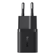 Baseus GaN5 Fast Charger (mini) 1C 25W - Cluster Black (Dynamic 3 Cable Type-C to Type-C 100W 1m?ON White Background