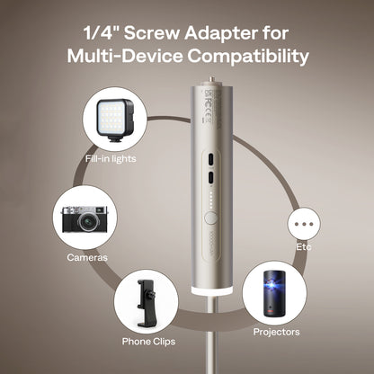 Aurzen PowerPlay Magnetic Charging Stand (10000mAh, 35W PD, 3-Height Adjustable)