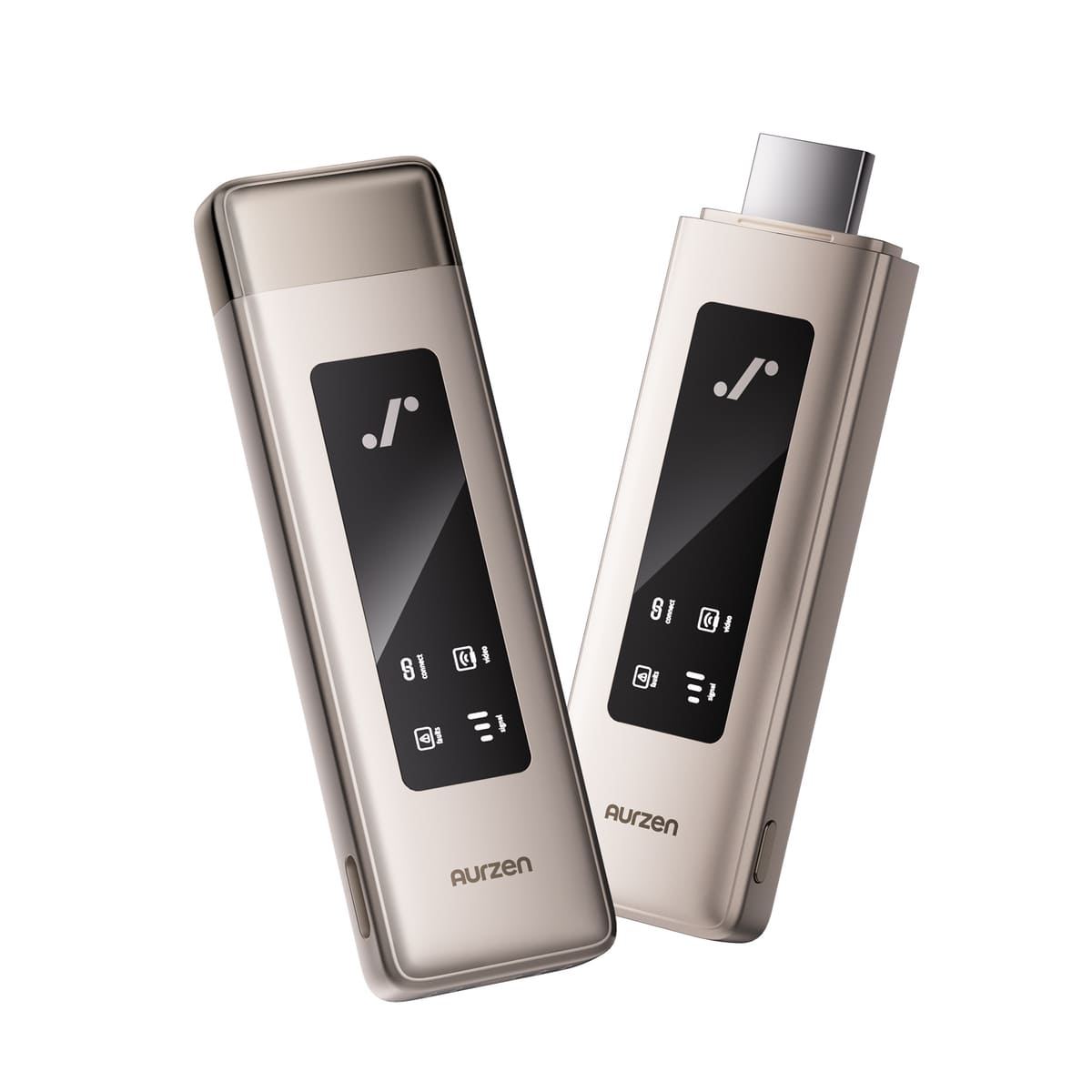 Aurzen CastPlay Wireless HDMI Dongle (1080P @ 60Hz, 4K Decoding, DRM Streaming)