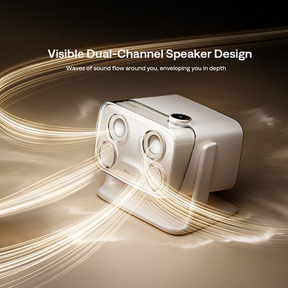 Aurzen Boom Mini Smart Projector (1080p Full HD, 500 ANSI Lumens, Google TV)