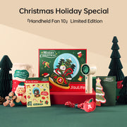 Jisulife Handheld Fan Life 10 - Beige Christmas Edition