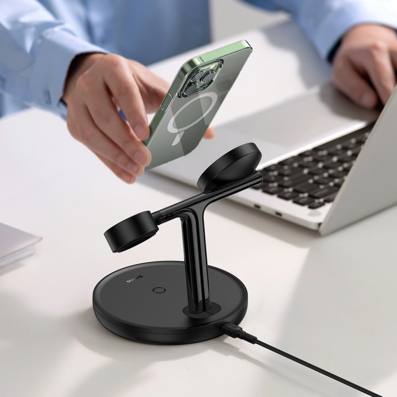 Baseus Wireless charger with magsafe and adjustable mount 4