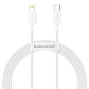 Baseus Superior Series Fast Charging Data Cable Type C to iOS PD 20W 1.5M White