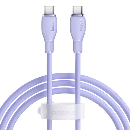 Baseus Pudding Series Fast Charging Cable - 1.2m nebula purple