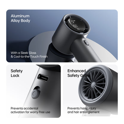 Jisulife Handheld Fan Pro 1S (5000mAh) - Dark Grey