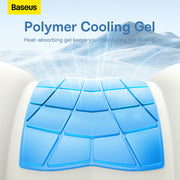 Baseus ComfortRide Series Car Cooling Lumbar Pillow Cluster Black