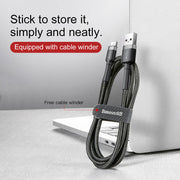 Baseus Cafule Series Fast Charging and Data Cable USB to Type C 2A 2M