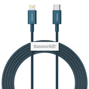 Baseus Superior Series Fast Charging Data Cable Type C to iOS PD 20W 2M Blue