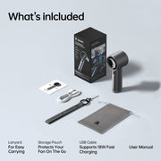 Jisulife Handheld Fan Pro 1S (5000mAh) - Dark Grey