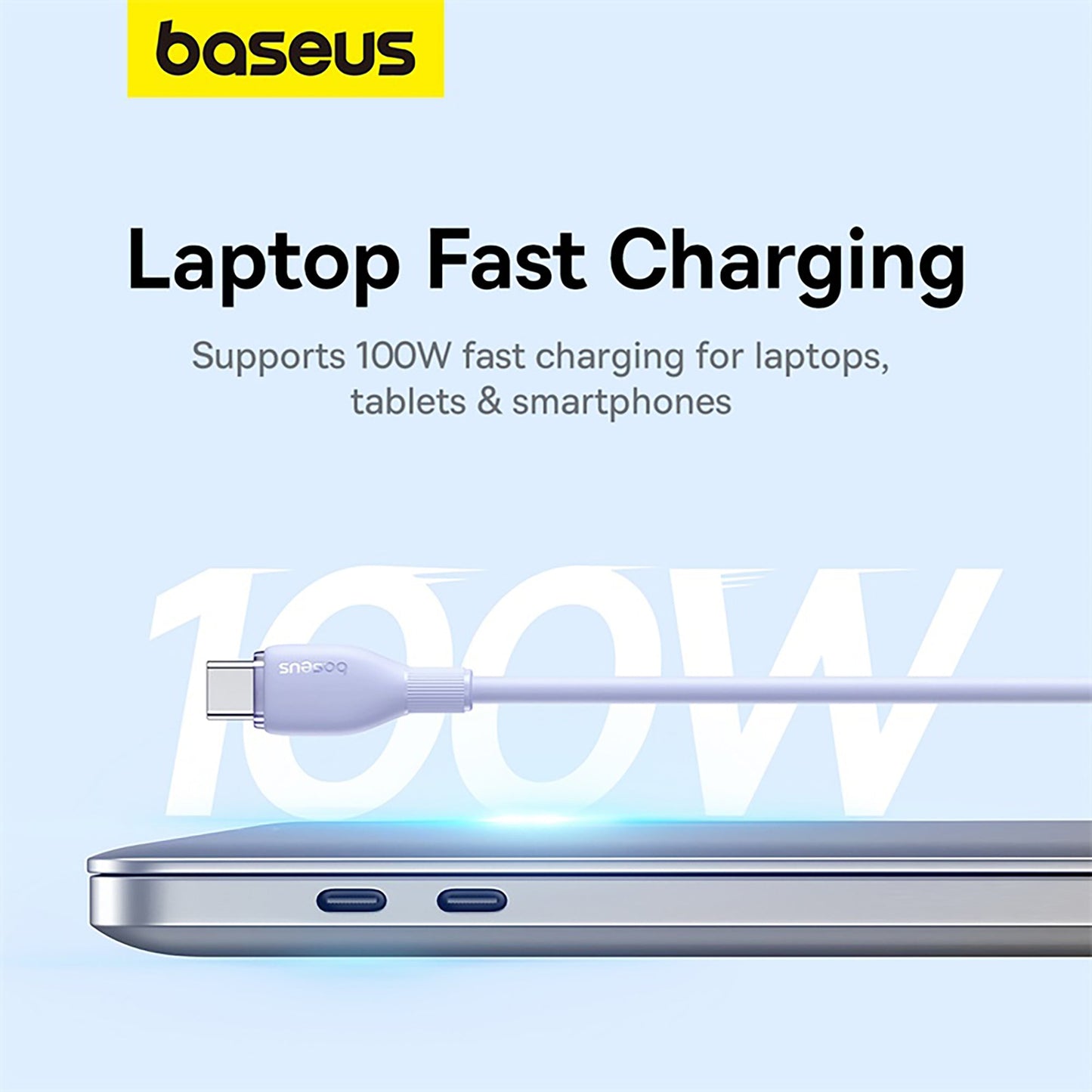 Baseus Pudding Series Fast Charging Cable - 1.2m