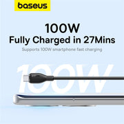 Baseus Pudding Series Fast Charging Cable USB to Type-C 100W - 2m