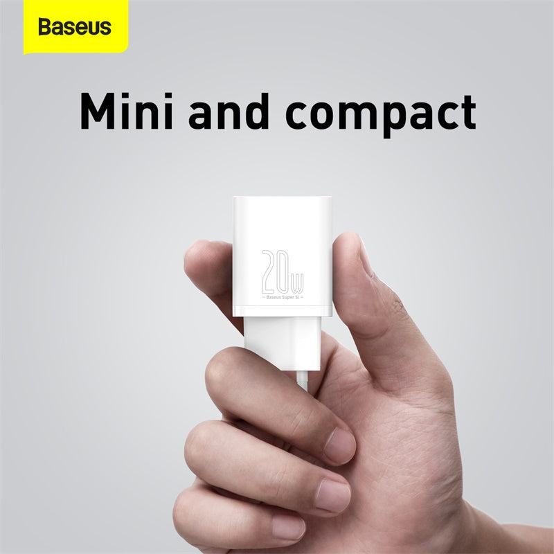 Baseus Super Si Quick Charger 1C 20W EU White