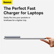 Baseus 65W GaN5 Fast Charger | USB-C + USB-A with Cable