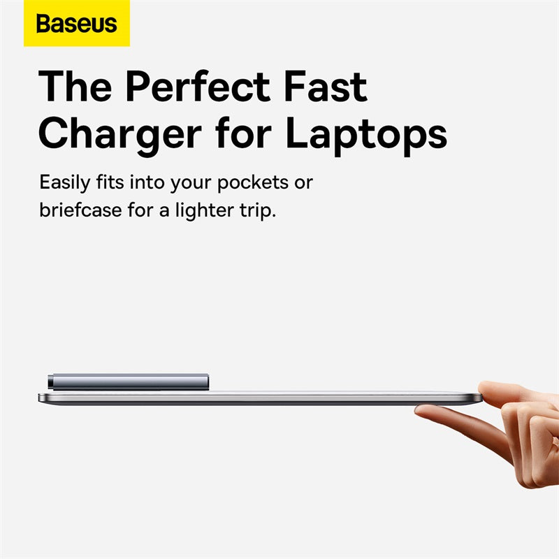 Baseus 65W GaN5 Fast Charger | USB-C + USB-A with Cable