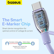 Baseus Pudding Series Fast Charging Cable - 1.2m