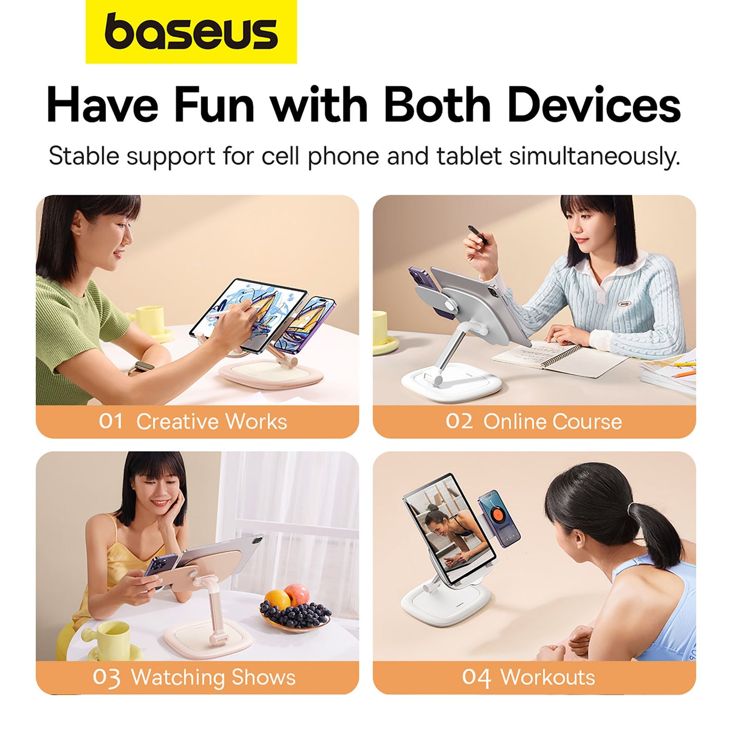 Baseus Seashell Series Tablet/Phone Stand