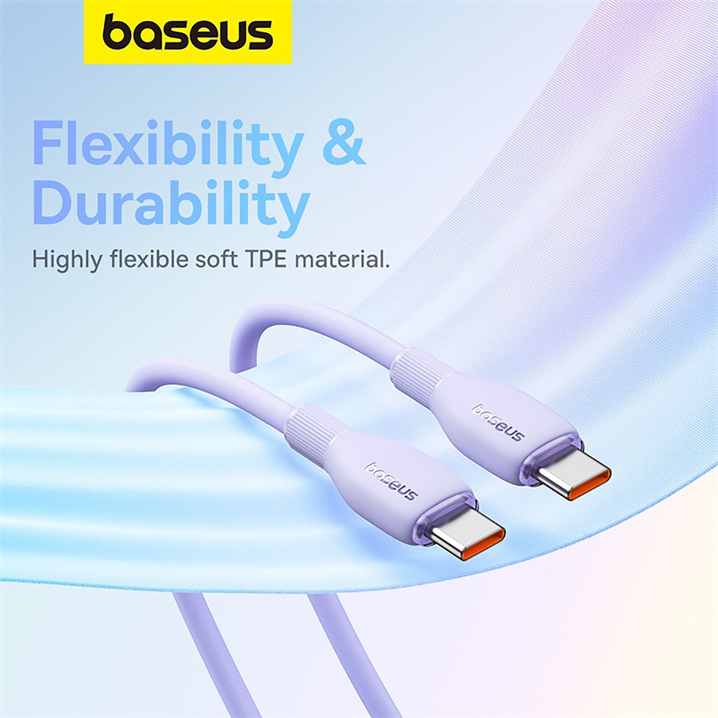 Baseus Pudding Series Fast Charging Cable - 1.2m