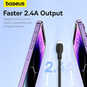 Baseus Pudding Series Fast Charging Cable USB to iP 2.4A - 2m