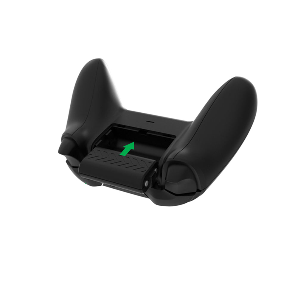 Black car seat clip on a white background