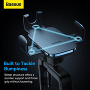 Baseus Metal Age Ⅱ Gravity Car Mount (Round Air Vent Version) Dark Grey