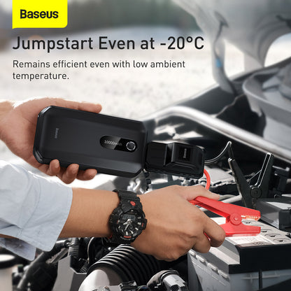 Baseus Super Energy Air Series 12V DC and USB Car Jump Starter Black