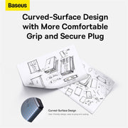 Baseus 65W GaN5 Fast Charger | USB-C + USB-A with Cable