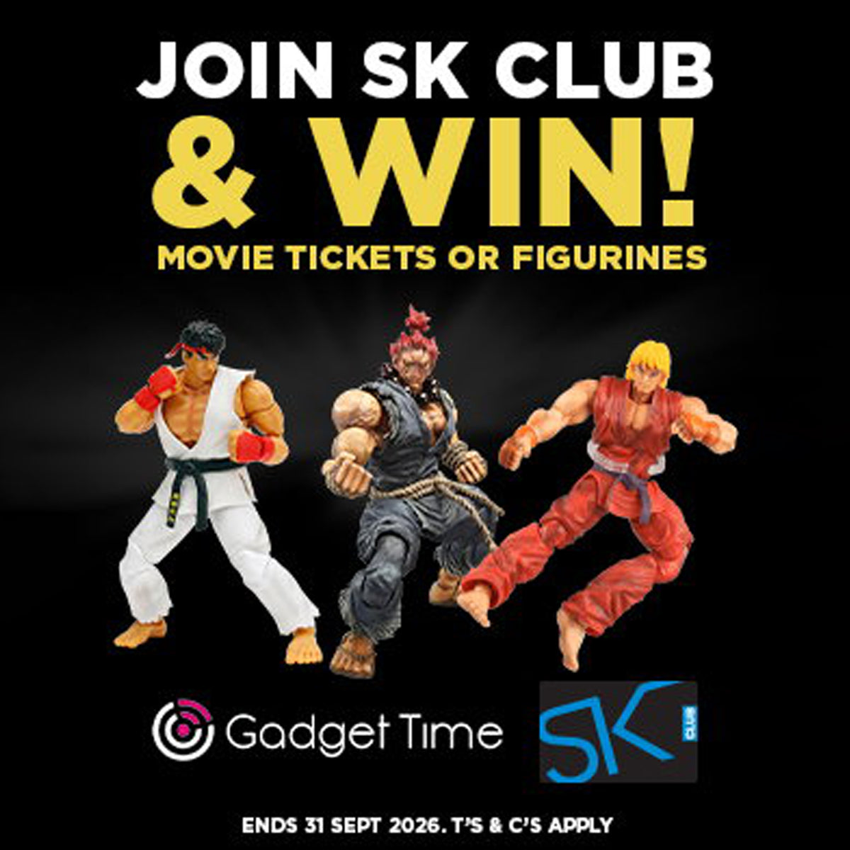 Win Street Fighter Prizes