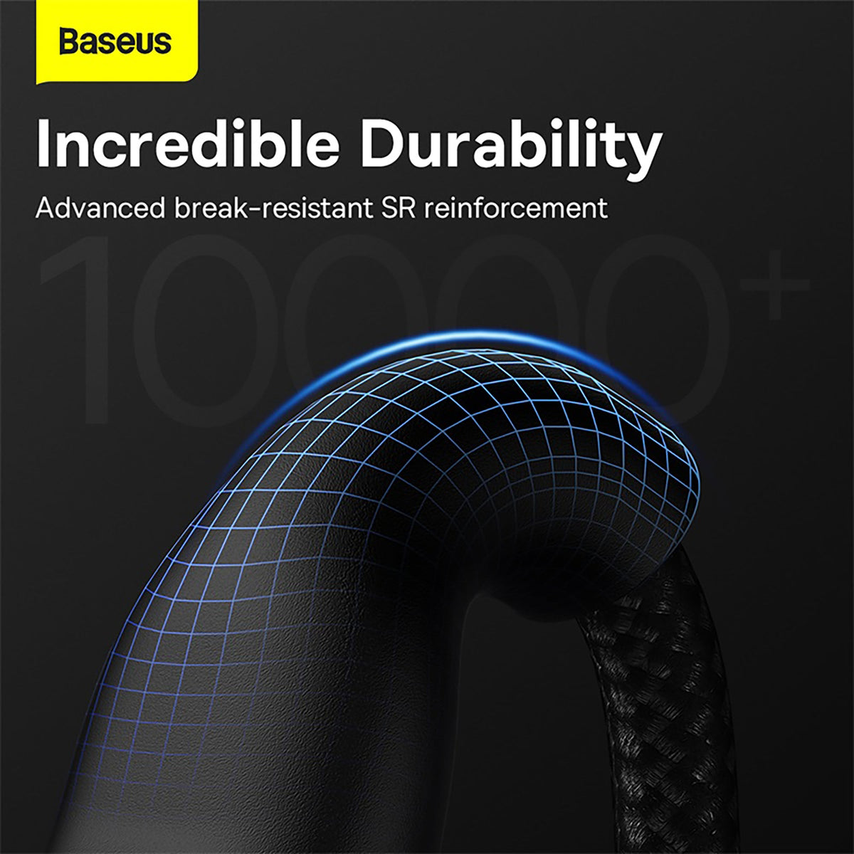 Baseus Flash Series 100W Two-for-three Charging Cable U+C to M+L+C