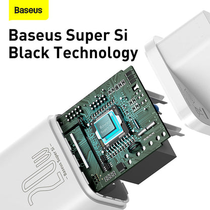 Baseus Super Si Quick Charger 1C 20W EU White
