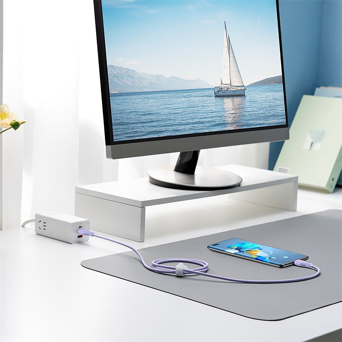 Baseus Pudding Series Fast Charging Cable - 1.2m