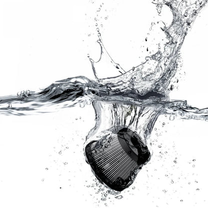 HOTO Replacement HEPA Filter (S) 4-Pack, Black air filter being submerged in water with splashes