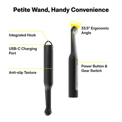 HOTO Wand Cordless Spin Scrubber