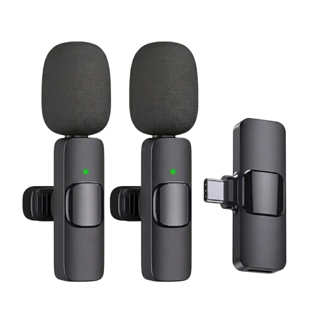 Wireless Mic K9 Type-C (2 Mic)