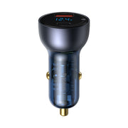Baseus car phone charger with type-c and usb-A