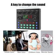 Recording Mic Set w/ Sound Card