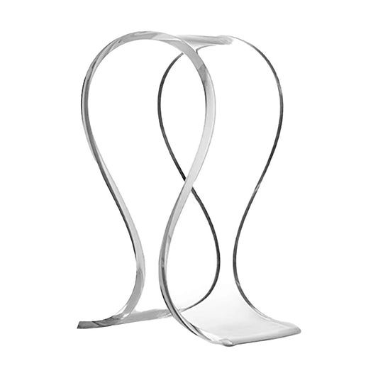 Modern metal chair with a white seat on a white background