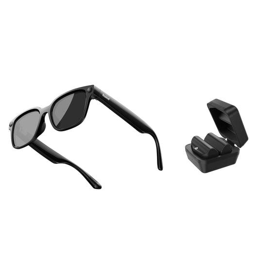 Rokid AI Style Sunglasses Bundle with 12MP Camera, AI & Power Capsule