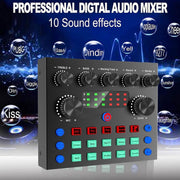 Recording Mic Set w/ Sound Card