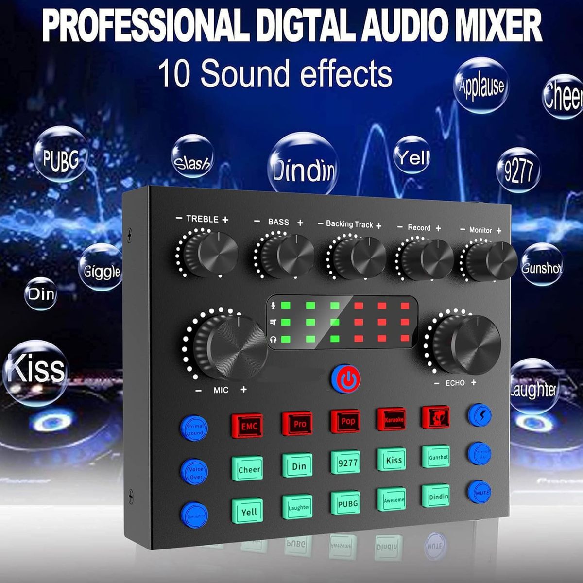 Recording Mic Set w/ Sound Card
