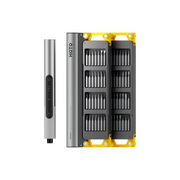 HOTO SNAPBLOQ S-A01 Electric Precision Screwdriver Set HOTO screwdriver set with multiple bits on a white background