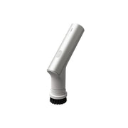 HOTO Electric Kitchen Scrubber 9 Brush Head Set White handheld vacuum cleaner brush attachment on a white background