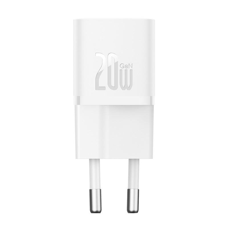 Baseus GaN5 Fast Charger(Mini) 1C 20W EU moon white