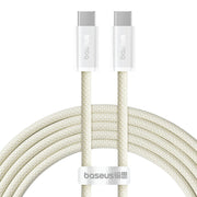 Baseus Dynamic 3 100W Fast Charging Data Cable custard yellow