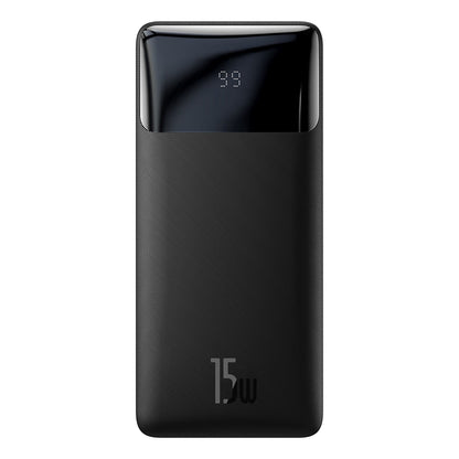 Baseus Bipow Series Digital Display Power Bank 15W - Black